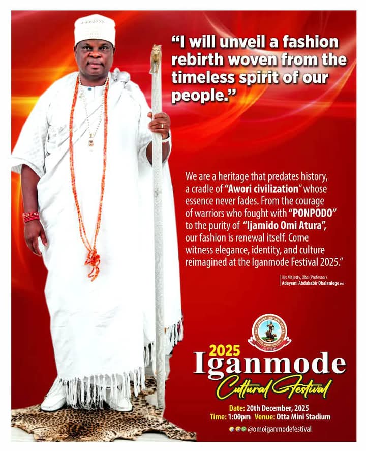 Iganmode Festival 2025: A Vibrant Celebration of Awori Heritage and Cultural Renaissance