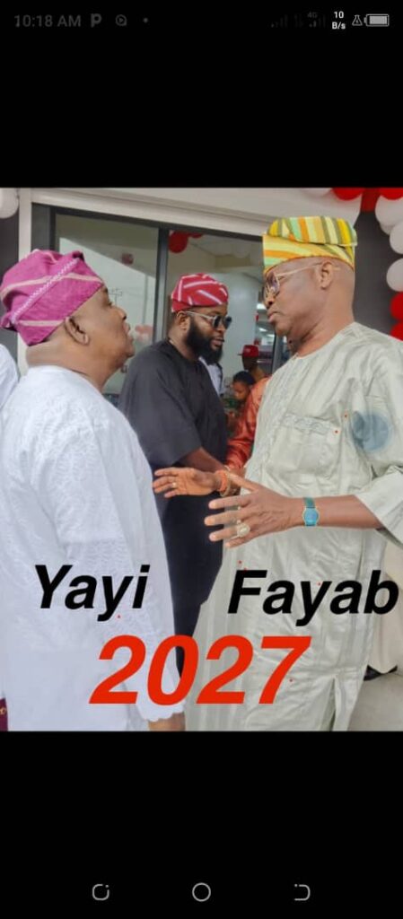 The FAYAB for YAYIGovernor 2027 movement has reaffirmed its support for Senator Solomon Olamilekan Adéọlá (YAYI)