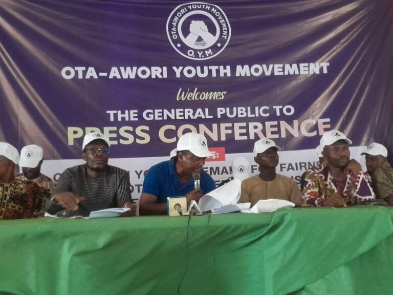 OTA–AWORI YOUTHS DEMAND EQUITABLE ROTATION IN ADO-ODO/OTA FEDERAL CONSTITUENCY, BACK LARRYBASH FOR 2027 HOUSE OF REPS SEAT