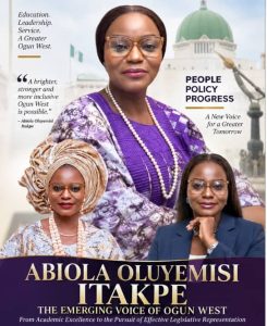 ABIOLA OLUYEMISI ITAKPE: THE EMERGING VOICE OF OGUN WEST